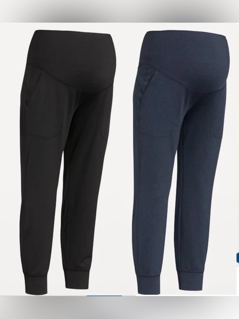 Old Navy Maternity Jogger Pants in Black and Navy
